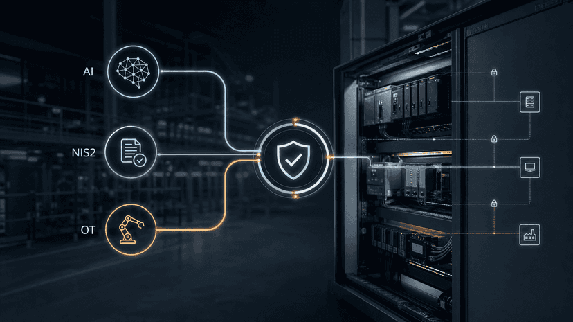 One question, three domains: the decision pattern behind OT, AI and NIS2